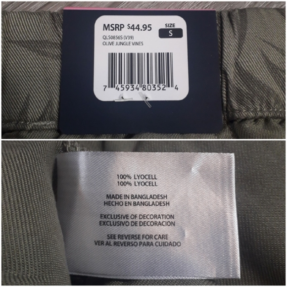 Gap | Pull on military green shorts - Picture 9 of 11